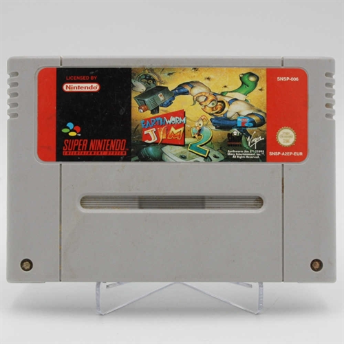 Earthworm Jim 2 - SNES - Cartridge - (EUR) (B Grade) (Used)